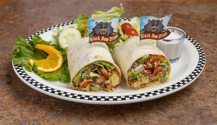 Crispy Chicken Bacon Ranch Wrap