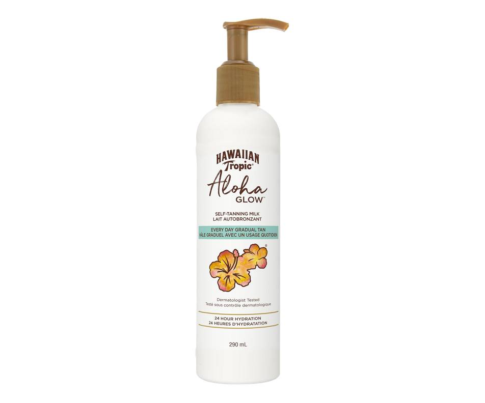 Hawaiin tropic aloha glow lait autobronzant 24h