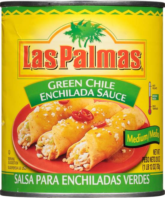 Las Palmas Medium Green Chile Enchilada Sauce