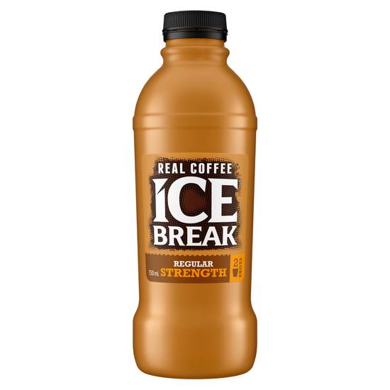 Ice Break Real Coffee Regular Strength Flavoured Milk 750ml