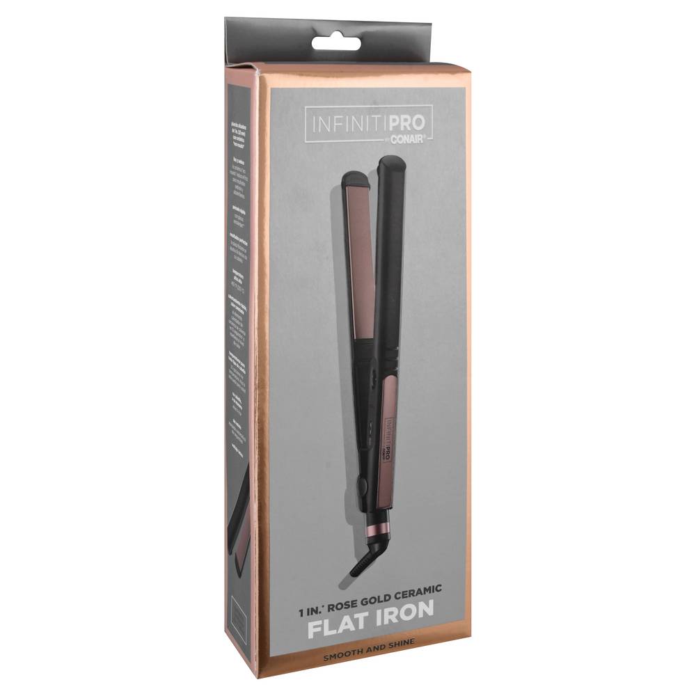 Conair Infiniti Pro Rose Gold Ceramic Flat Iron