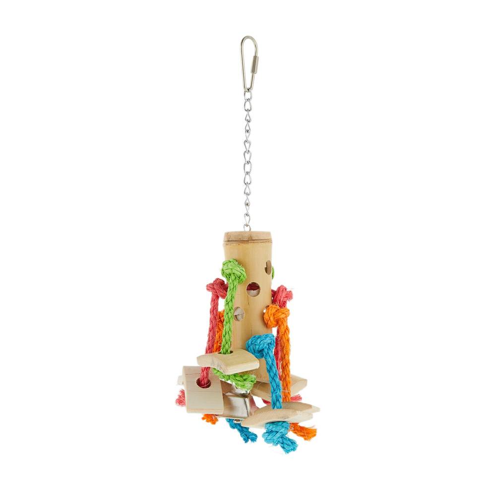All Living Things® Bamboo Spider Bird Toy (Color: Assorted, Size: Medium)