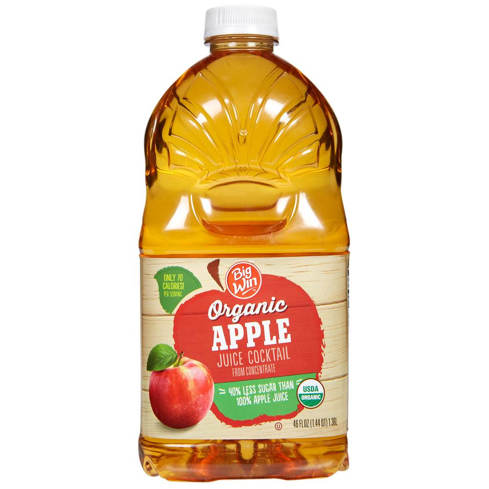 Rite Aid Big Win Organic Juice Cocktail (46 fl oz) (apple)