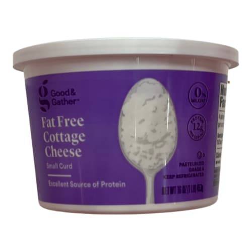 Fat Free Small Curd Cottage Cheese - 16oz - Good & Gather™