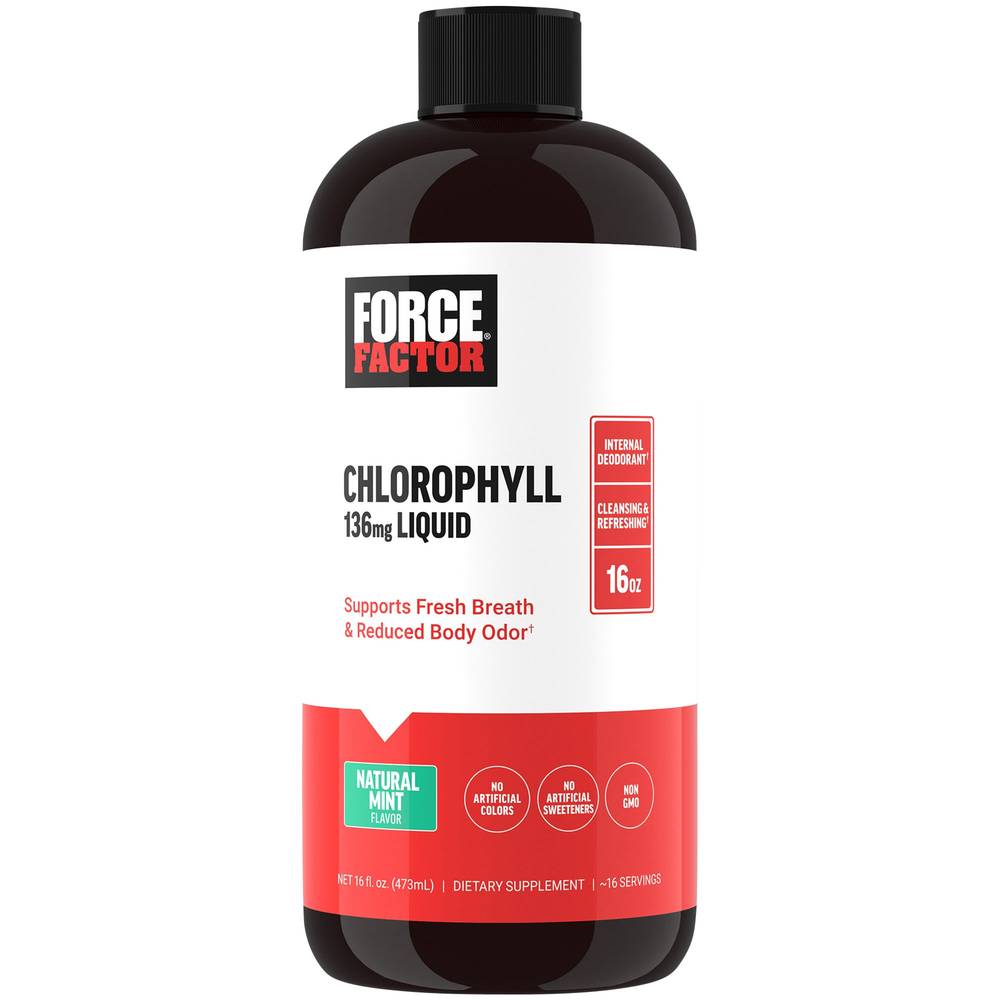 Force Factor Chlorophyll 136 mg Liquid (mint)
