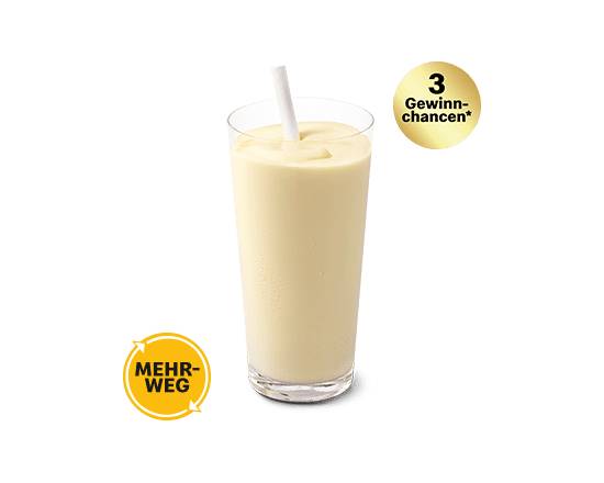 Milchshake Vanillegeschmack 0,4 l Mehrweg