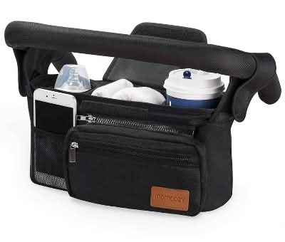 Momcozy Stroller Organizer Handbag, Black