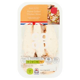 Co-op Flame Grilled Chicken Slices 130g