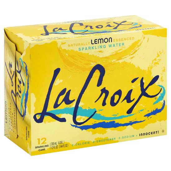 Lacroix Lemon (12 pack, 12 fl oz)
