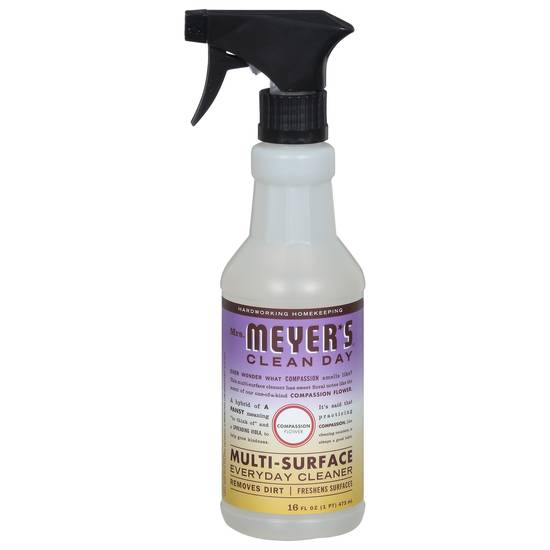 Mrs. Meyer's Clean Day Multi-Surface Everyday Cleaner Compassion Flower 16 Fl. Oz.