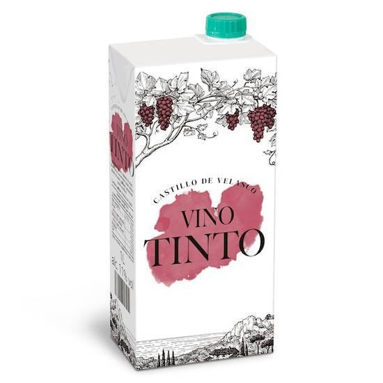 Vino tinto Castillo de Velasco brik 1 l