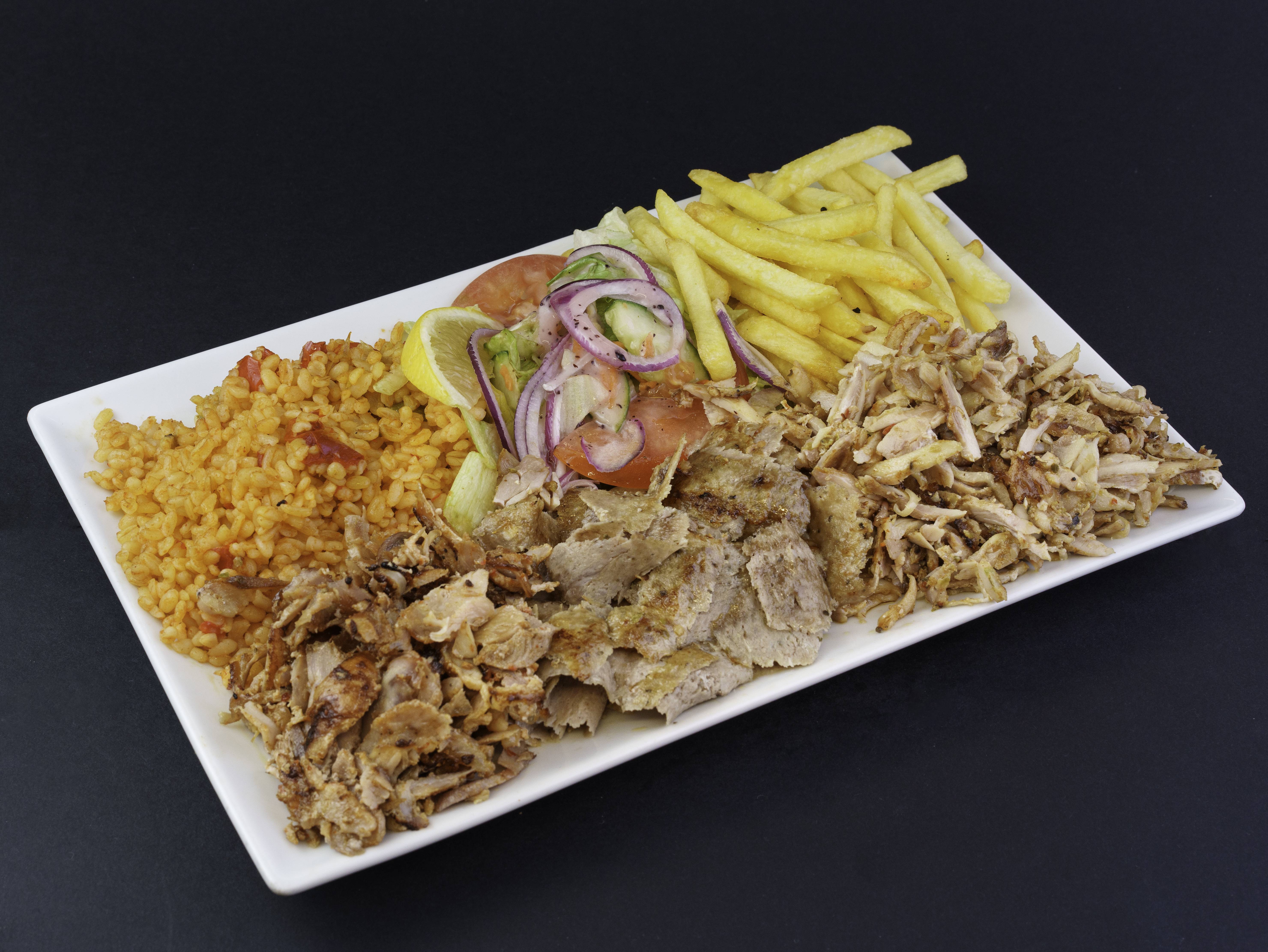🔥🍛Assiette Kebab Mixte