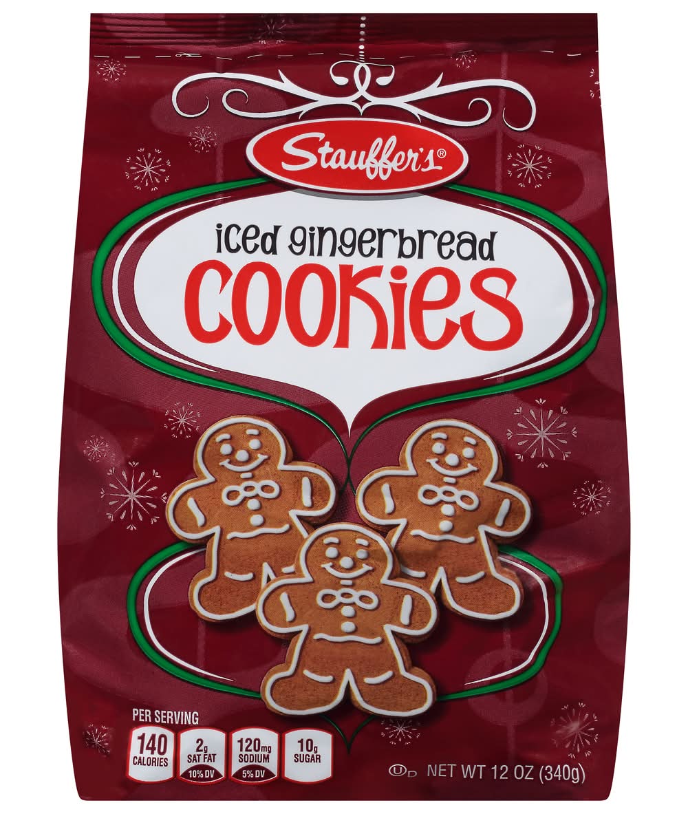 Stauffer's Iced Gingerbread Cookies (12 oz)