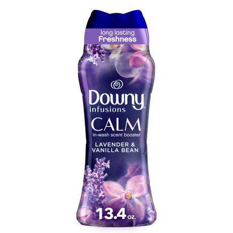 Downy Infusions in Wash Laundry Scent Booster Beads Calm, Lavender-Vanilla (379 g)