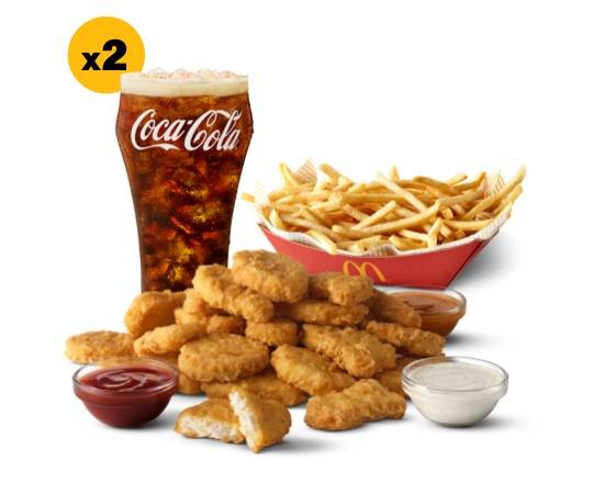 20 pc. McNugget® with Basket of Fries & Drink