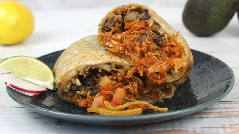 Chicken Tinga Burrito