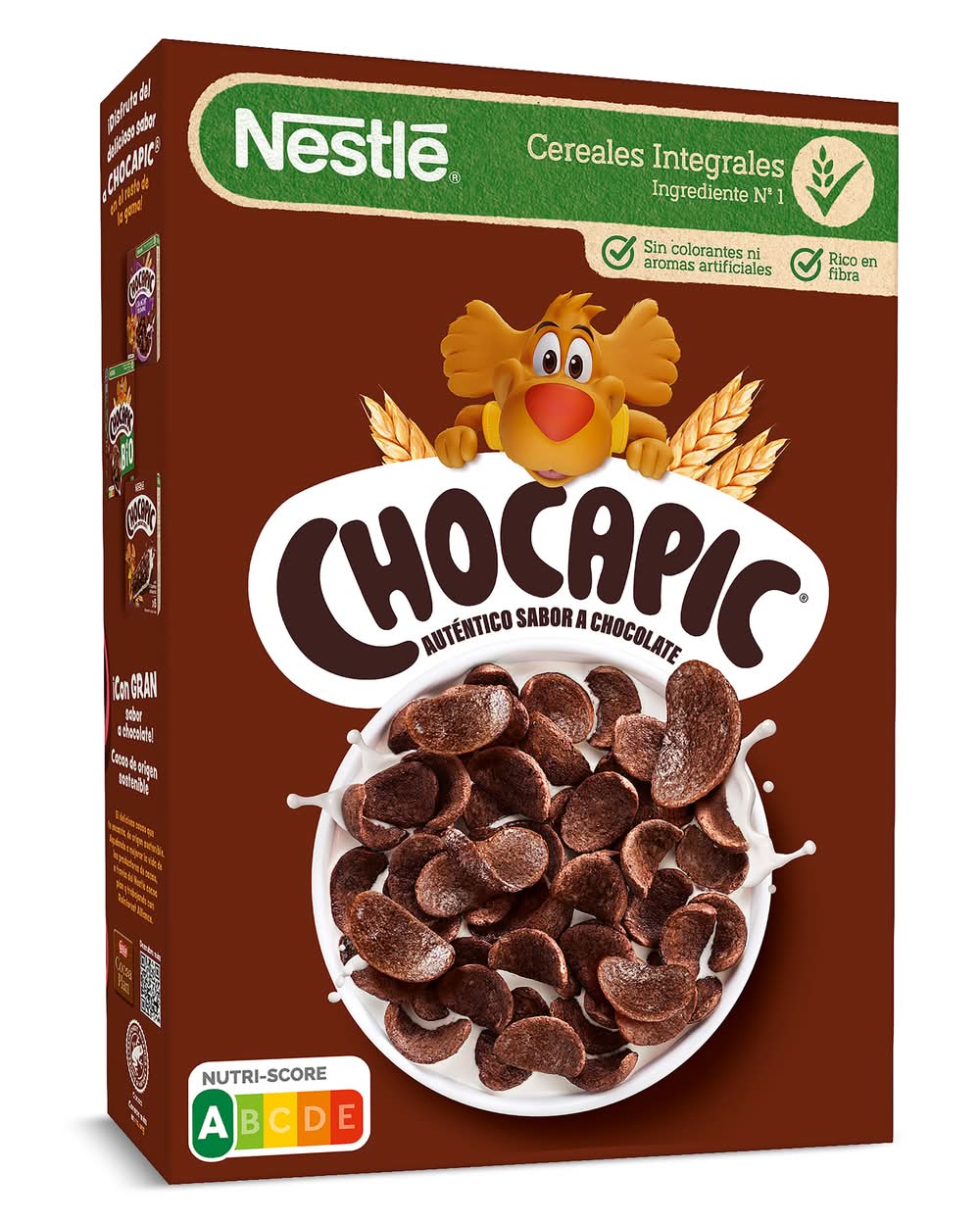 Cereales Integrales Con Chocolate Nestlé Chocapic Caja 375 G