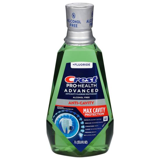 Crest Pro-Health Advanced Maximum Cavity Protection Mouthwash (mild mint)