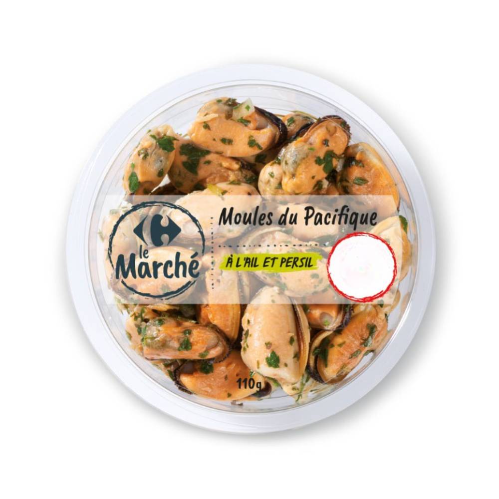 Carrefour Le Marché - Moules à l'ail et persil (110g)