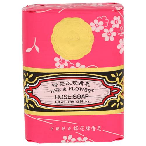 Bee & Flower Rose Soap