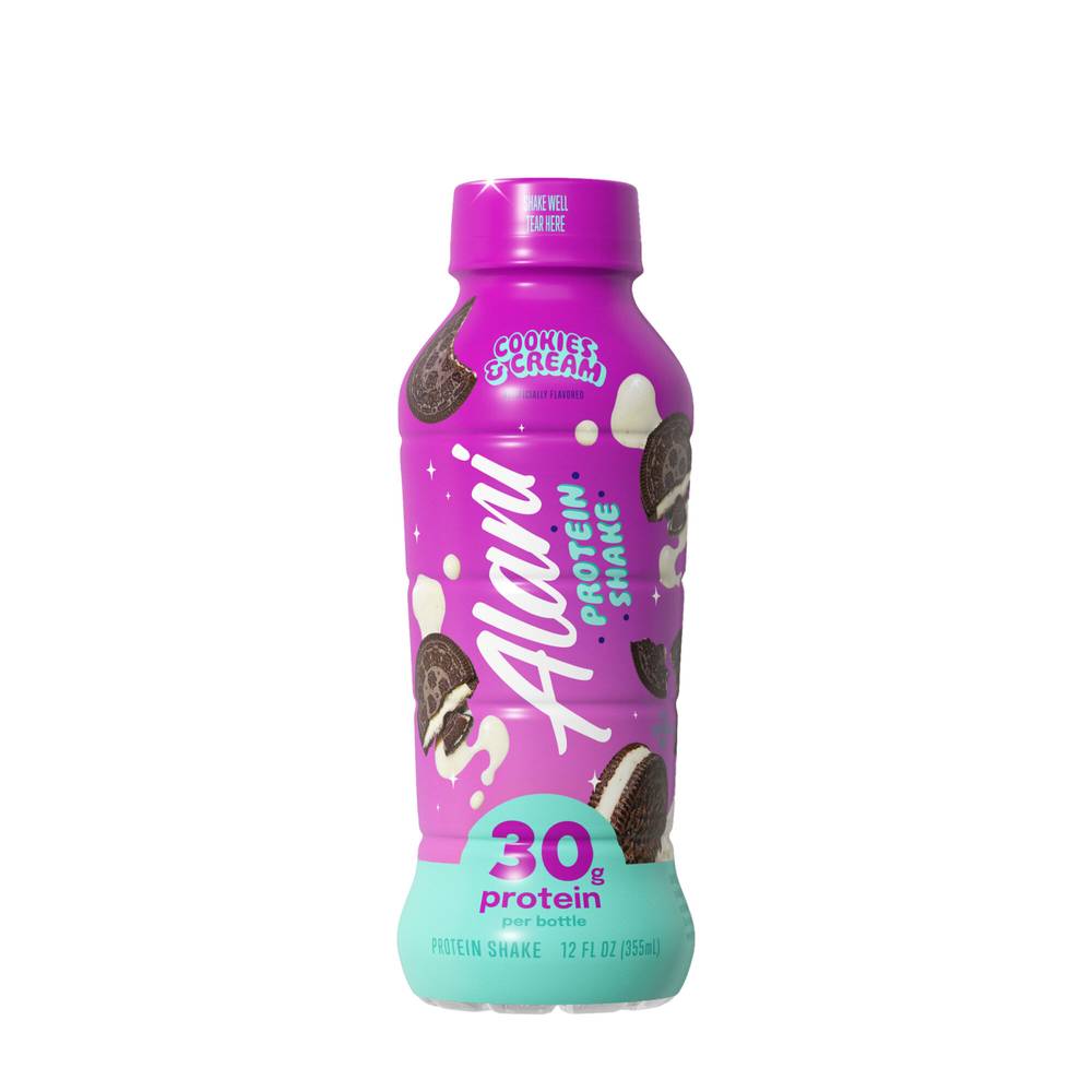 Alani Nu Protein Shake, Cookies-Cream (12 x 12 fl oz)