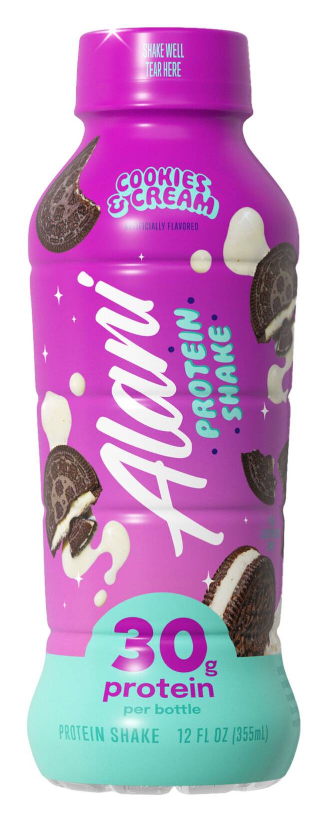 Alani Nu Protein Shake, Cookies-Cream (12 x 12 fl oz)