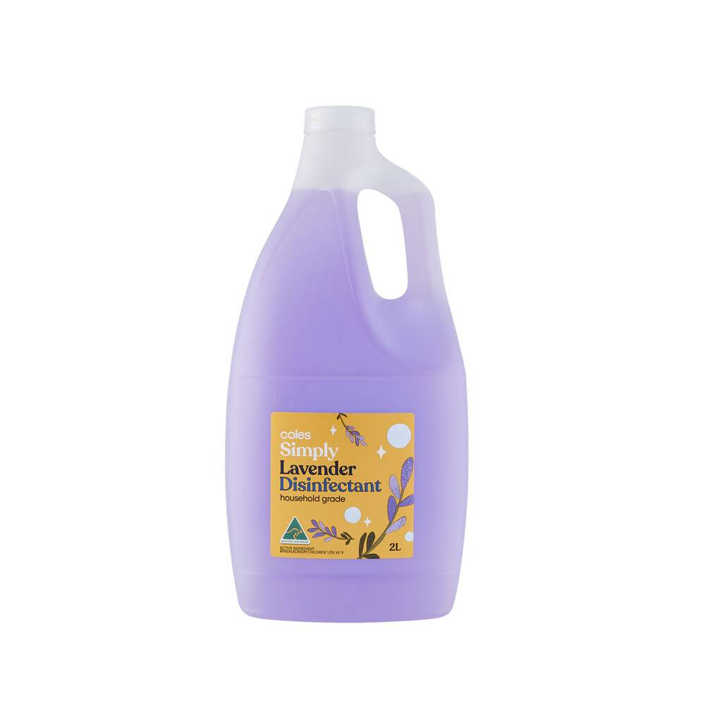 Coles Disinfectant Lavender 2L
