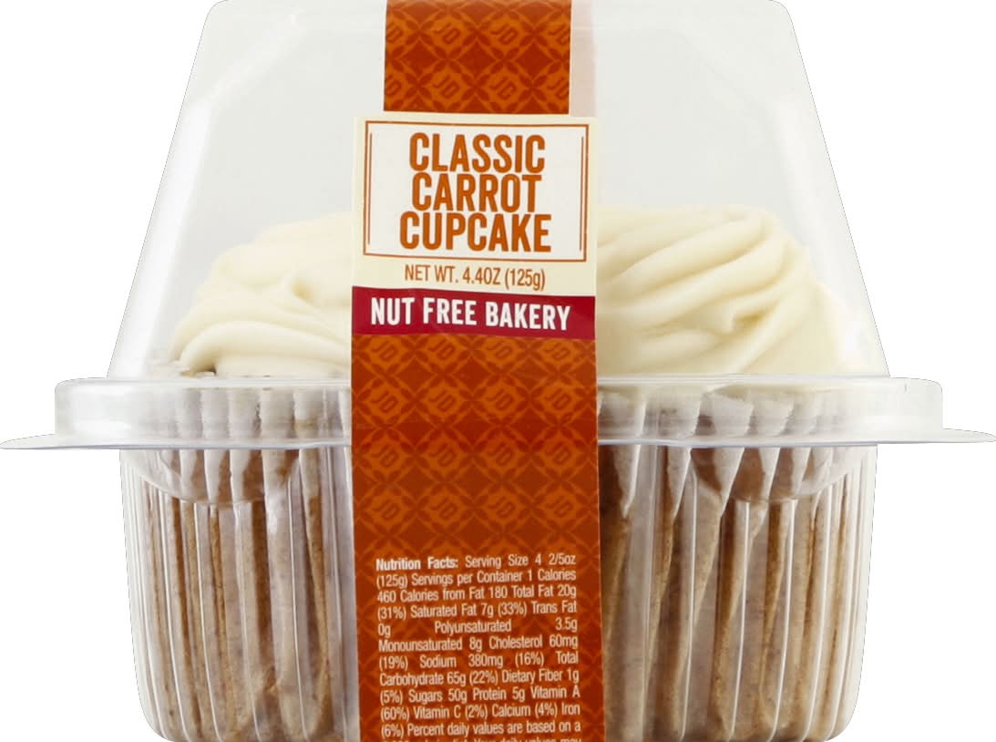 Just Desserts All Natural Classic Carrot Cupcake (4.4 oz)