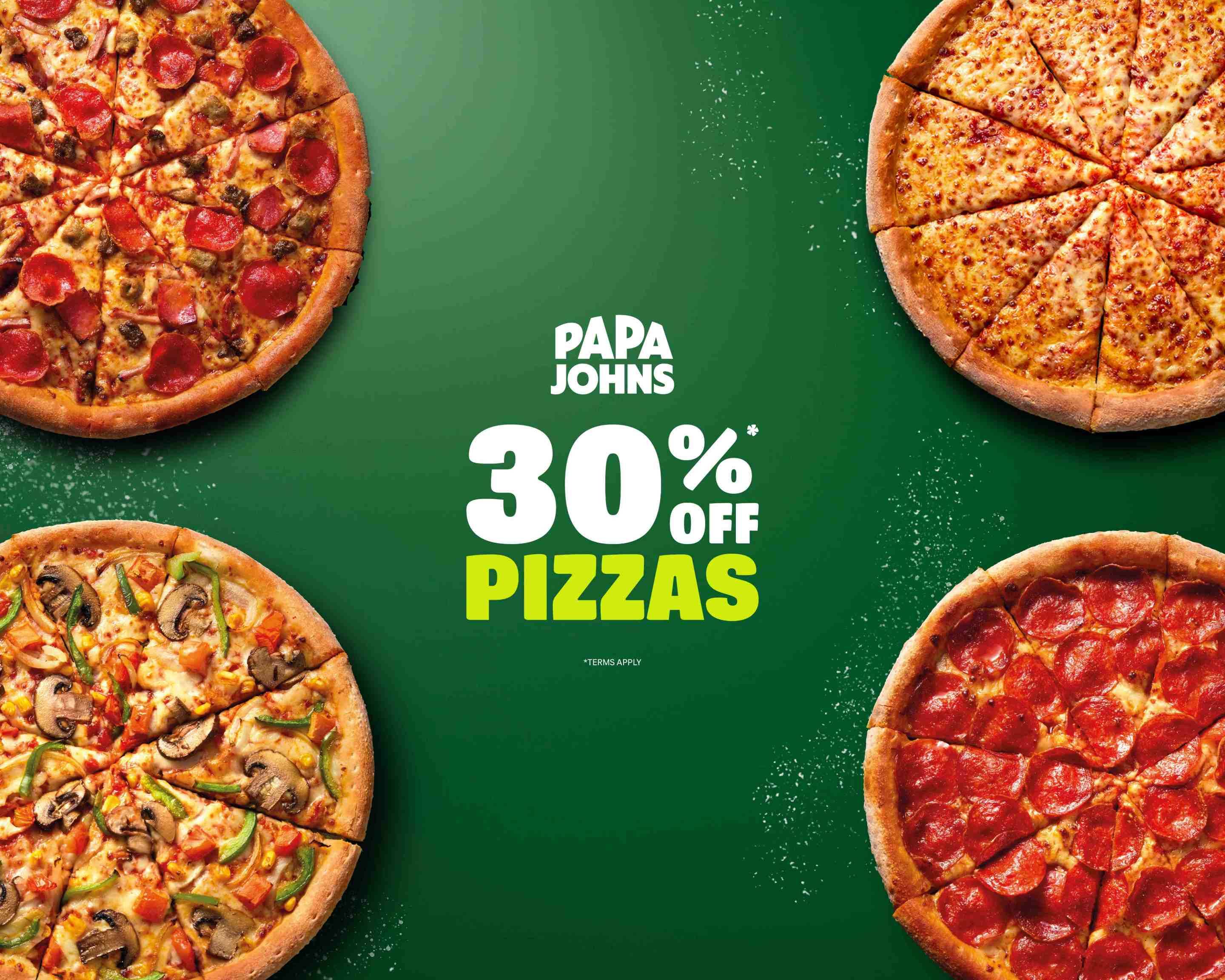 Papa Johns Pizza Newquay Menu Prices Newquay Delivery Order with Uber Eats
