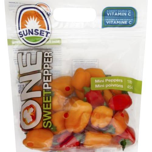 Sunset · Mini Peppers (1 lb)