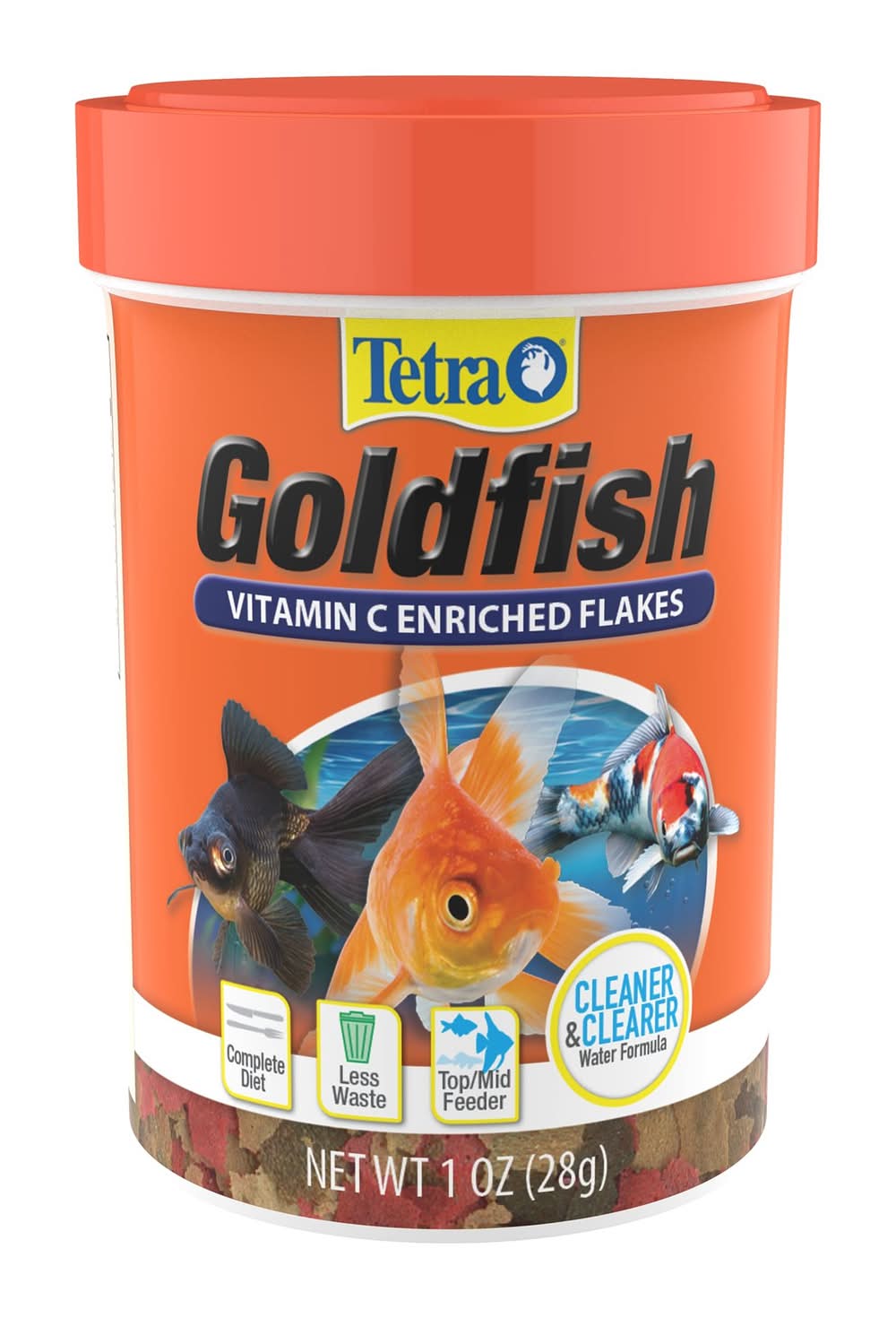 Tetra® TetraFin Goldfish Flakes Fish Food (Size: 1 Oz)