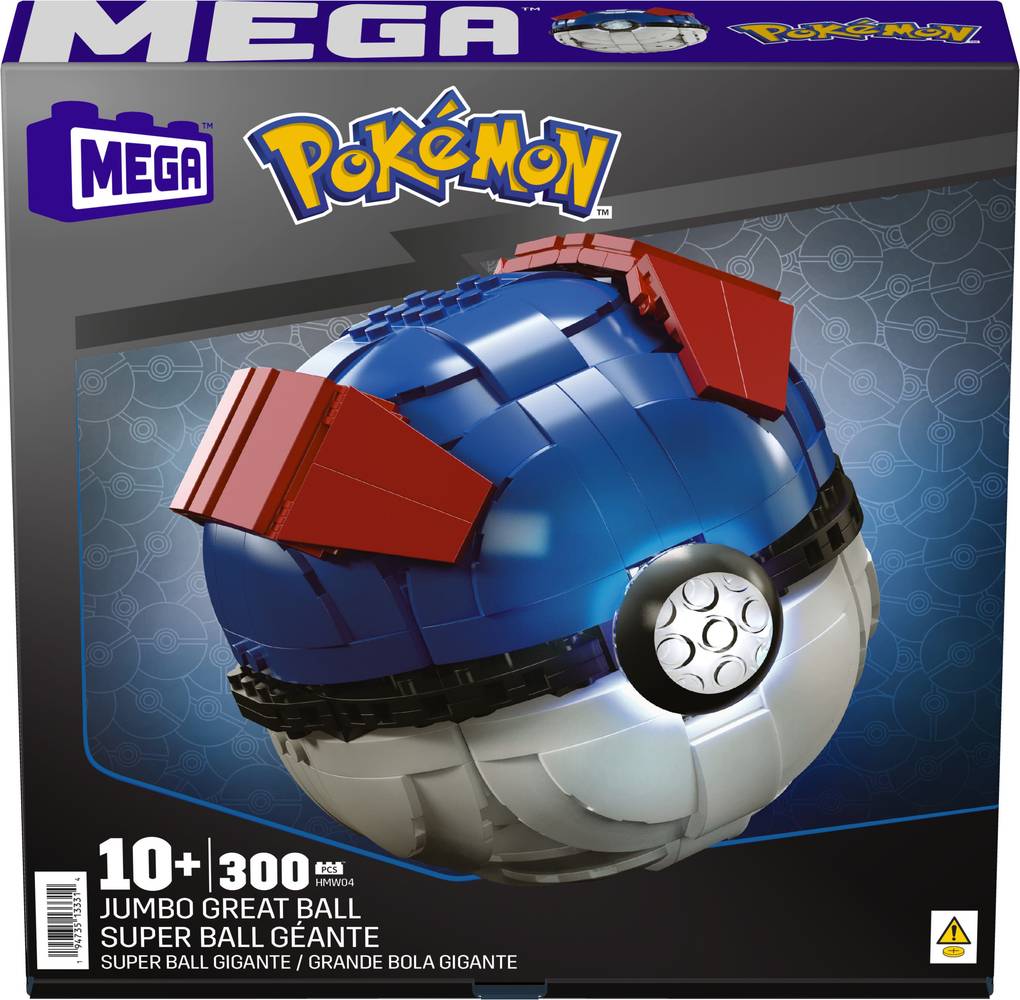 Mega construx pokémon super ball gigante
