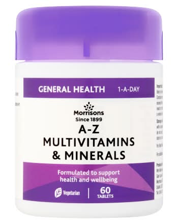 Morrisons Everyday Health A-Z Multivitamin & Mineral Tablets (60 pack)