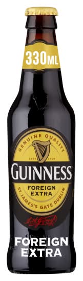 Guinness Foreign Extra Stout Beer (330ml)