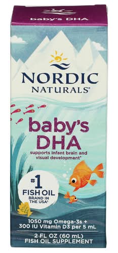 Nordic Naturals Babys Dha With Vitamin D3