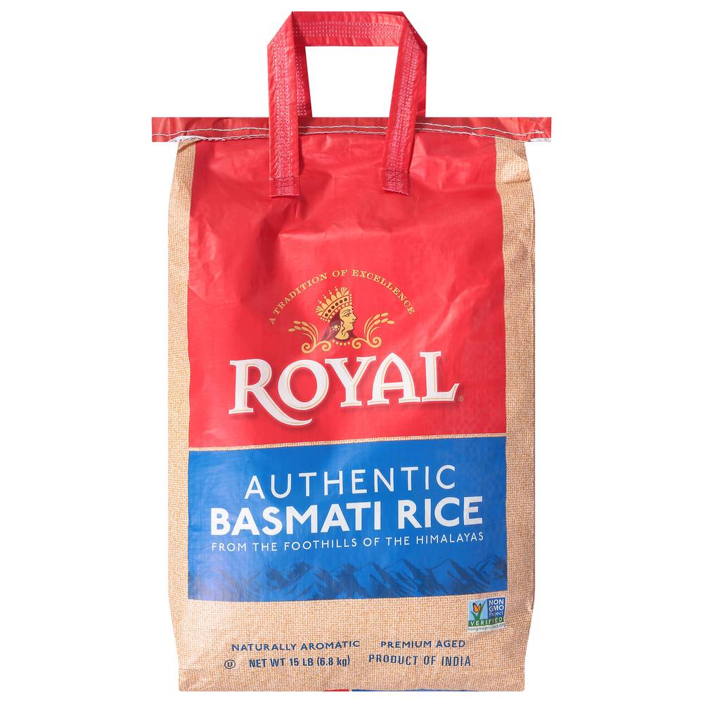 Royal Authentic Basmati Rice (15 lbs)