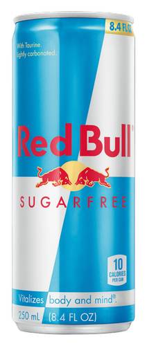 Red Bull Energy Drink Sugar Free 8.4oz Can
