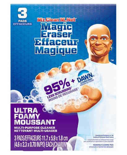 Mr. Clean Magic Eraser Ultra Foamy Multi Purpose Cleaner (3 ct)