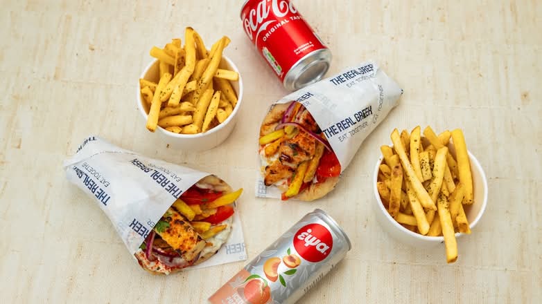 Souvlaki Wrap Meal Deal for 2