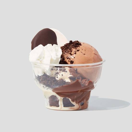 Black and White Cookie Sundae