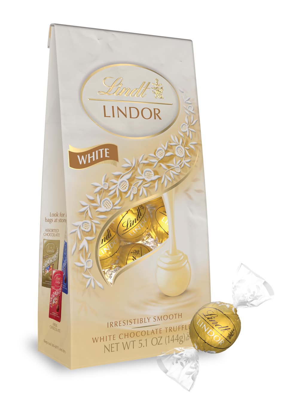 Lindt Lindor Chocolate Truffles, Assorted (5.1 oz)