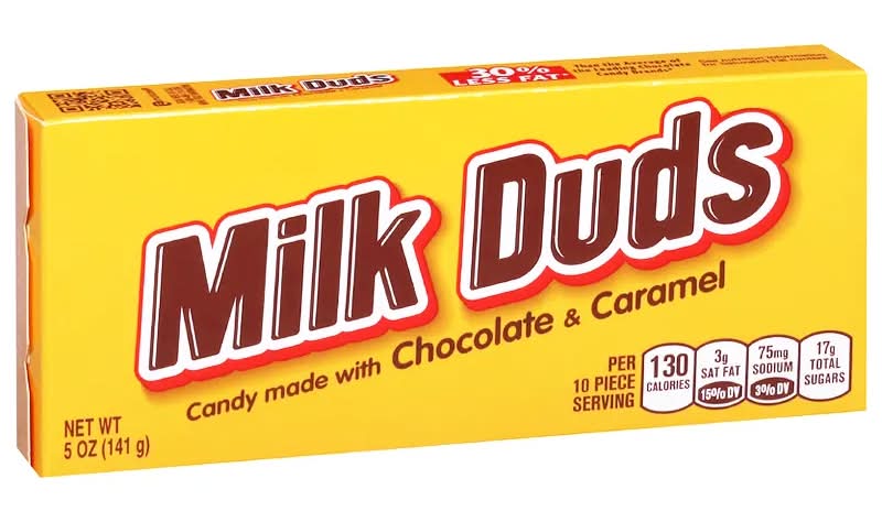 Milk Duds Chocolate Caramel Candy