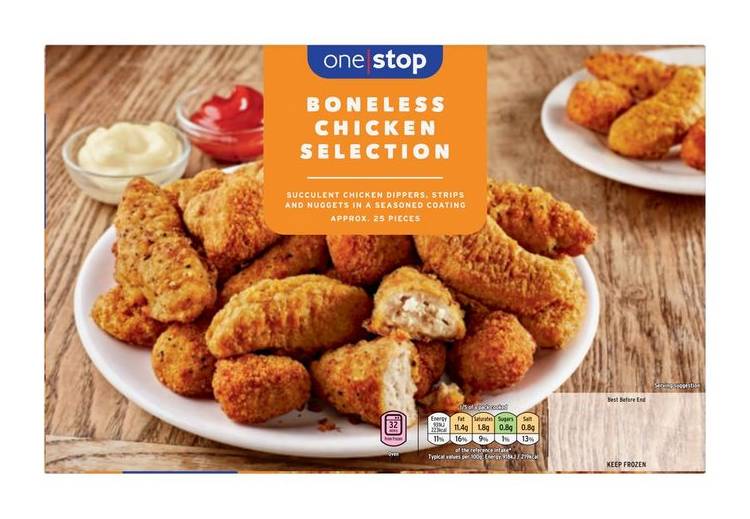 One Stop Boneless Chicken Selection 560g (402853)