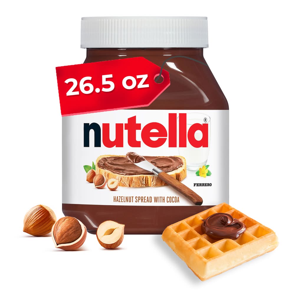 Nutella Hazelnut Spread With Cocoa (26.5 oz)