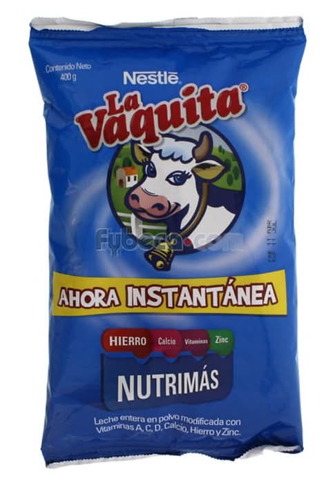 Leche En Polvo La Vaquita 400Gr.