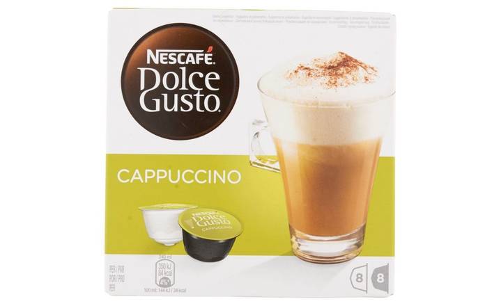 Nescafe Dolce Gusto Cappucino 16 Pods 200g (374394)
