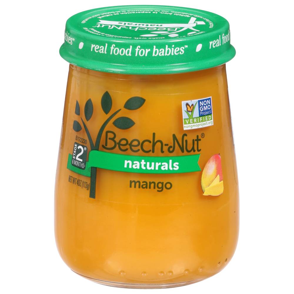 Beech-Nut Naturals Mango Baby Food Stage 2 (4 oz)