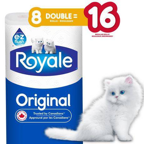 Royale Original Soft Toilet Paper (8 rolls)