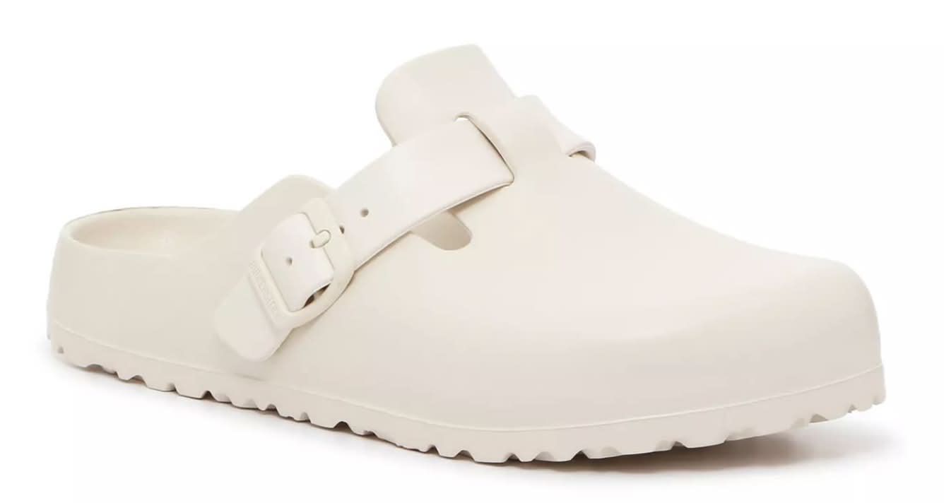 Birkenstock Boston Clog - Men's (Beige Regular/Wide - EU 42 / US Men's 9-9.5 / Women's 11-11.5)