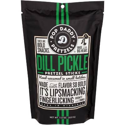 Pop Daddy's Dill Pickle Pretzel Sticks (7.5 oz)